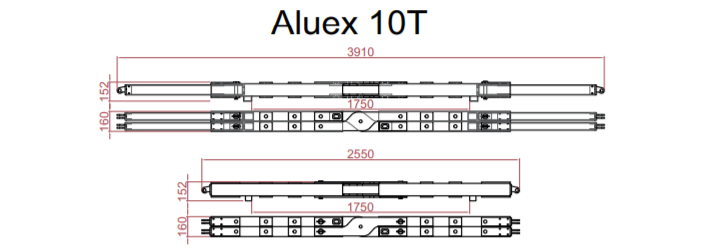 Alumiinipuomi ALUEX 10T