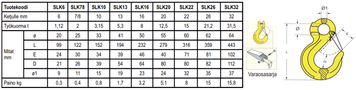 Salpakoukku 6-8 1.12T